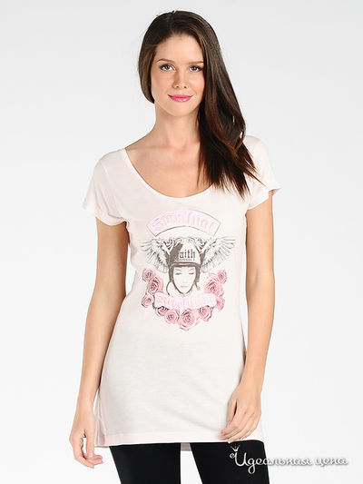 Футболка Faith Connexion, цвет цвет тускло-розовый