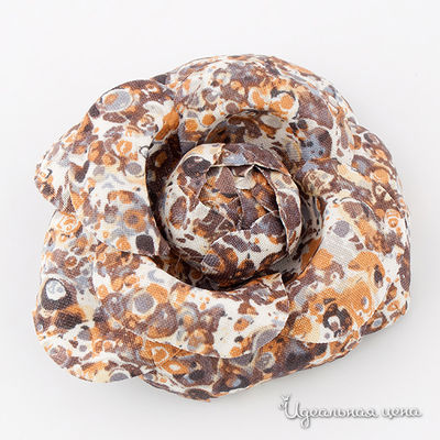 Брошь Lastoria, цвет цвет коричневый / бежевый