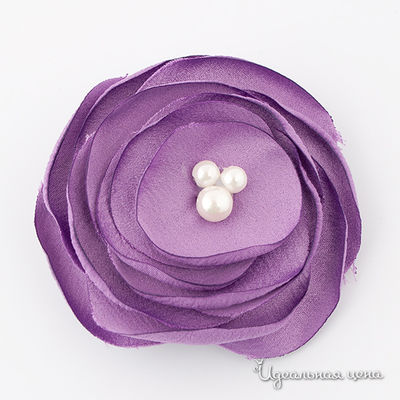 Заколка-брошь Lastoria, цвет цвет фиолетовый