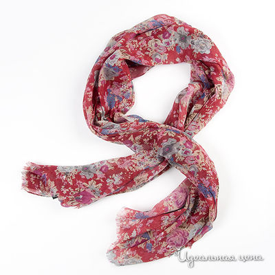 Палантин Lastoria, цвет цвет бордовый / мультиколор