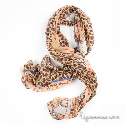 Палантин Lastoria, цвет цвет бежевый / коричневый