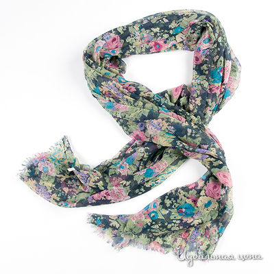 Палантин Lastoria, цвет цвет синий / мультиколор