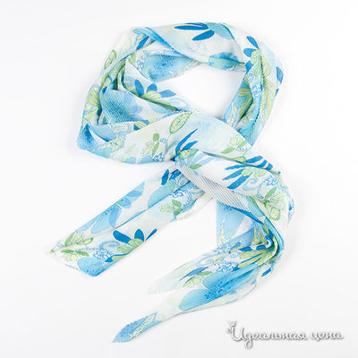 Палантин Lastoria, цвет цвет голубой / салатовый