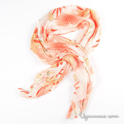 Палантин Lastoria, цвет цвет коралловый / белый