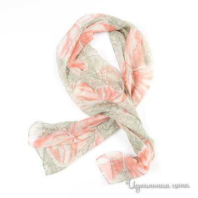 Палантин Lastoria, цвет цвет коралловый / бежевый