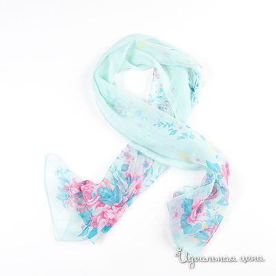 Палантин Lastoria, цвет цвет бирюзовый / мультиколор