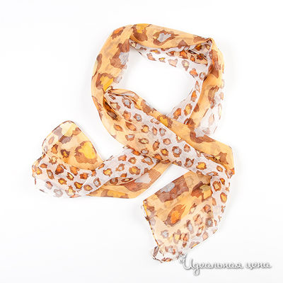 Палантин Lastoria, цвет цвет коричневый / желтый