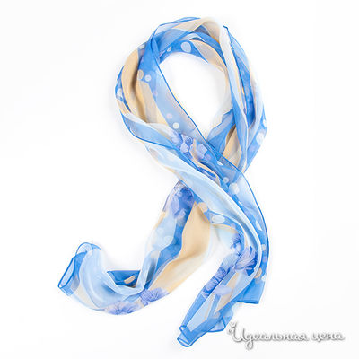 Палантин Lastoria, цвет цвет голубой / желтый