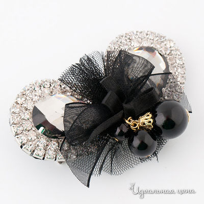 Брошь Lastoria, цвет цвет черный