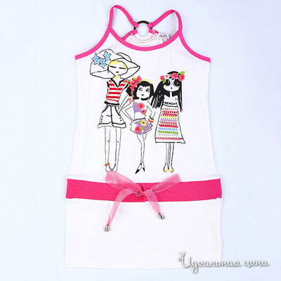 Сарафан Colabear, цвет цвет белый