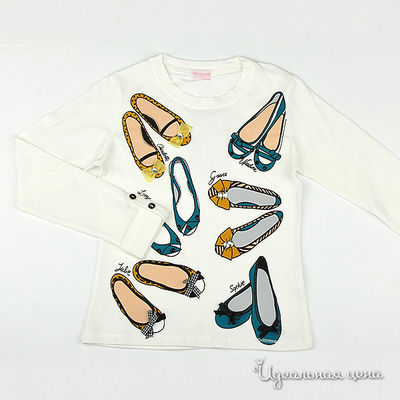 Лонгслив Colabear, цвет цвет белый