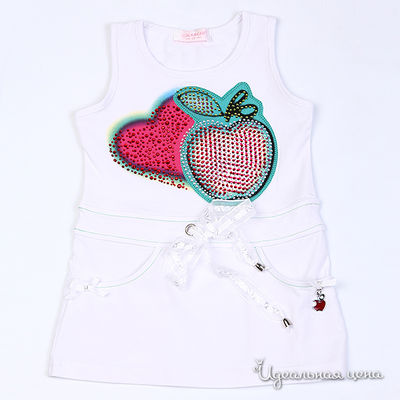 Туника Colabear, цвет цвет белый