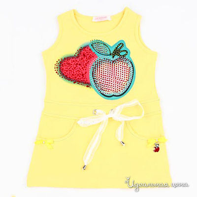 Туника Colabear, цвет цвет желтый