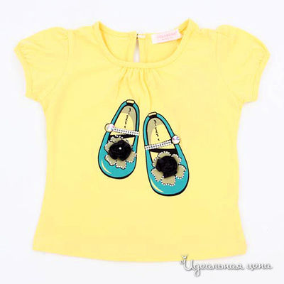 Футболка Colabear, цвет цвет желтый