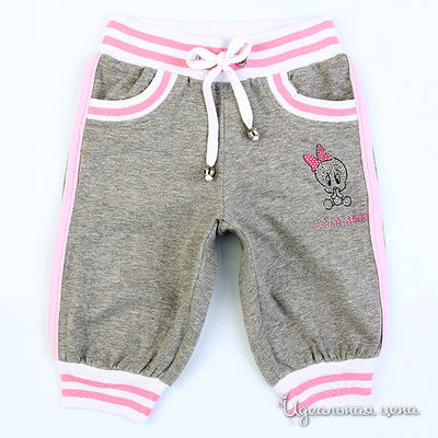 Бриджи Colabear, цвет цвет серый / розовый