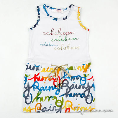 Туника Colabear, цвет цвет белый