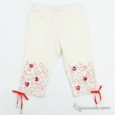 Бриджи Colabear, цвет цвет белый / красный