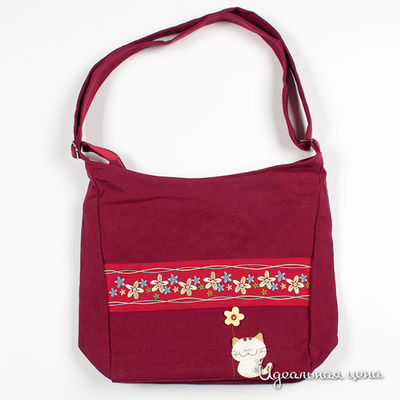 Сумка AmiAmi, цвет цвет темно-красный