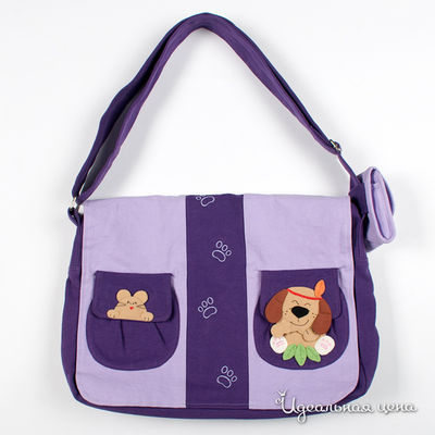 Сумка AmiAmi, цвет цвет черничный