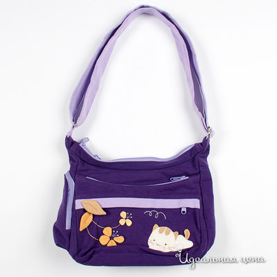 Сумка AmiAmi, цвет цвет черничный