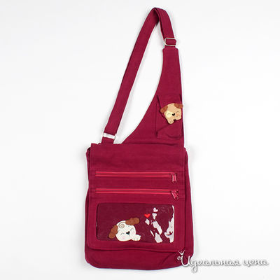 Сумка AmiAmi, цвет цвет темно-красный