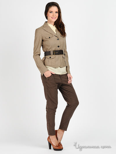 Пиджак Marlboro Classics, цвет цвет бежевый