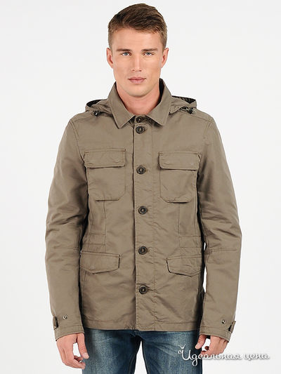 Куртка Marlboro Classics, цвет цвет серо-зеленый