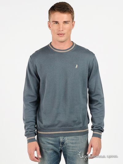 Джемпер Marlboro Classics, цвет цвет серо-голубой