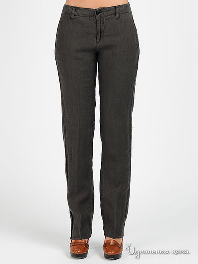 Брюки Marlboro Classics, цвет цвет серо-коричневый