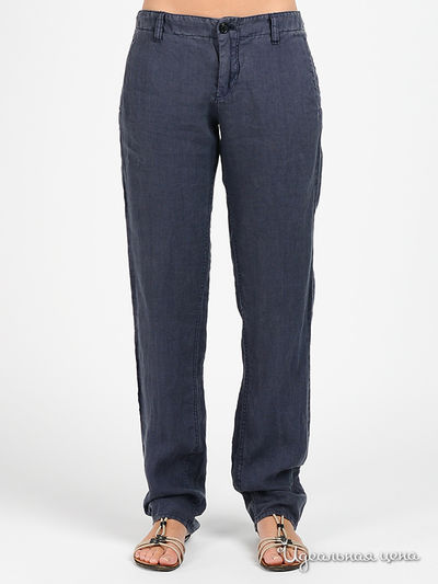 Брюки Marlboro Classics, цвет цвет темно-синий