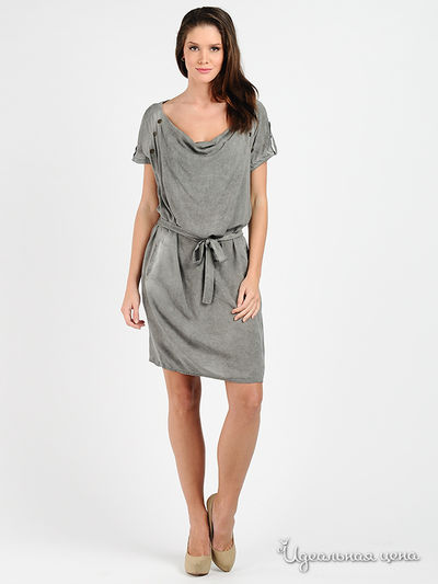 Платье Marlboro Classics, цвет цвет серый