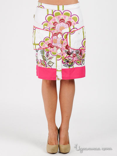 Юбка Savage Culture, цвет цвет белый