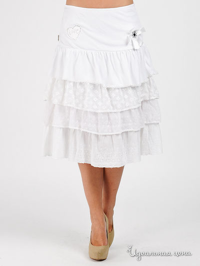 Юбка Savage Culture, цвет цвет белый