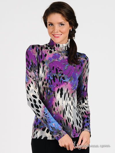 Водолазка Vaide, цвет цвет сиреневый / голубой