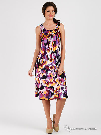 Платье Valeria Lux, цвет цвет мультиколор