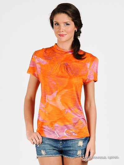 Блуза Valeria Lux, цвет цвет оранжевый