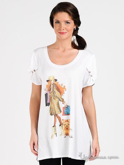 Туника Valeria Lux, цвет цвет белый