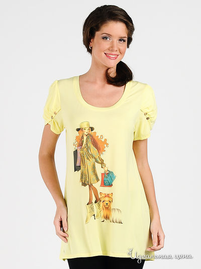 Туника Valeria Lux, цвет цвет желтый
