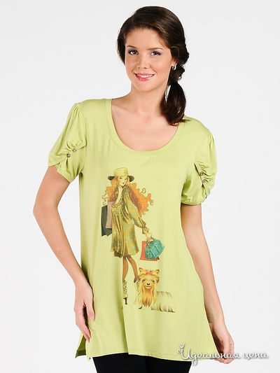 Туника Valeria Lux, цвет цвет салатовый