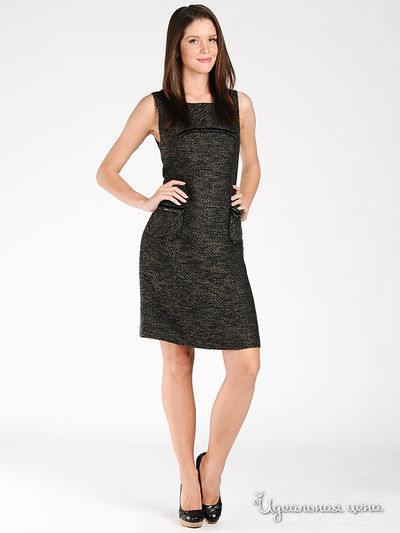 Сарафан Shipilova, цвет цвет черный / золотой