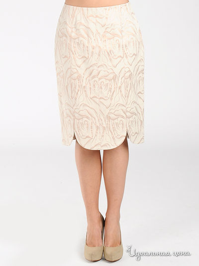 Юбка Shipilova, цвет цвет бежевый