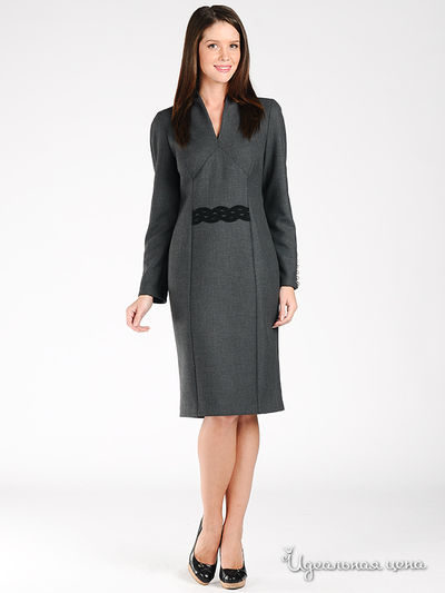 Платье Shipilova, цвет цвет серый