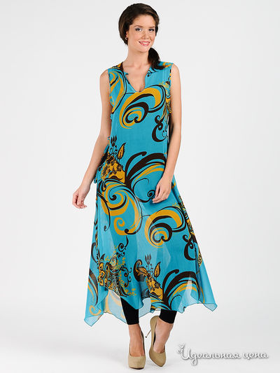 Платье Риваж Групп, цвет цвет бирюзовый