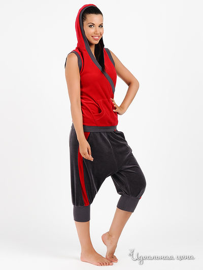 Костюм Nic Club, цвет цвет красный / серый