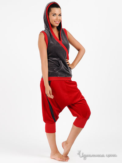Костюм Nic Club, цвет цвет серый / красный