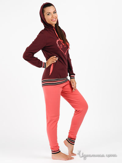 Костюм Nic Club, цвет цвет виноградный / коралловый