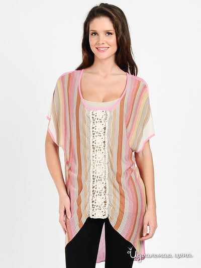 Блуза ODE mai, цвет цвет розовый