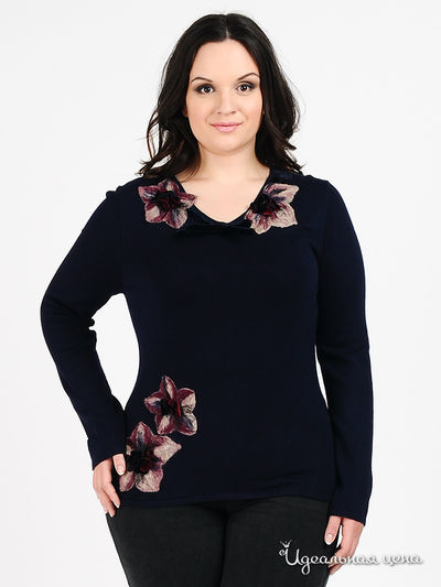 Джемпер Philippe Carat, цвет цвет синий