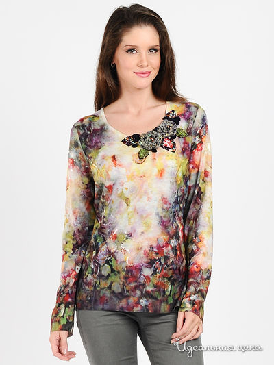 Джемпер Philippe Carat, цвет цвет мультиколор