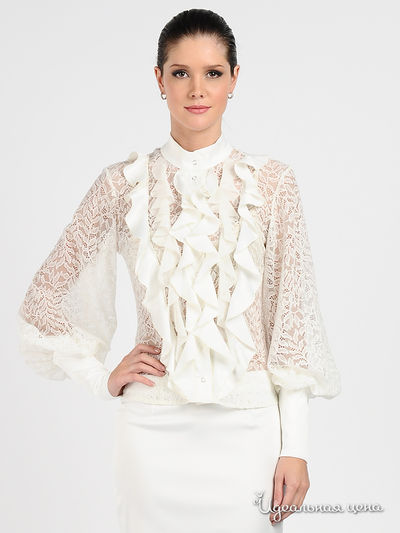 Блуза Adzhedo, цвет цвет белый